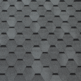 Мягкая кровля (Tegola) — Top Shingle, Смальто | Серый