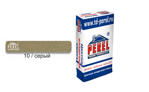 Цветной кладочный раствор PEREL VL 5210 серый зимний, 25 кг